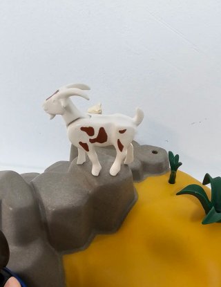 Playmobil Belén Pastor con Cabras