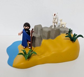 Playmobil Belén Pastor con Cabras