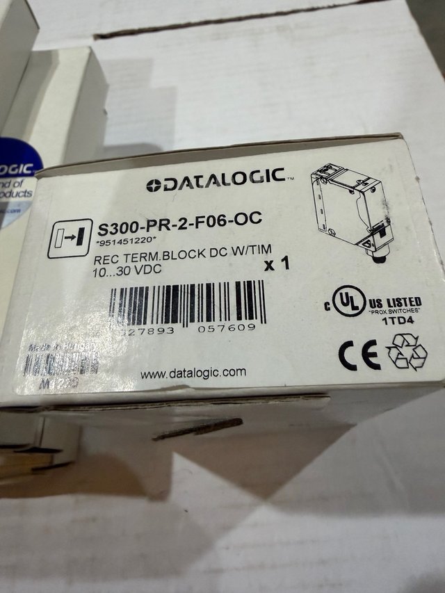 Sensor fotoeléctrico industrial Datalogic S300