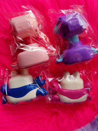 Nuevo set de 4 Juguetes Animales Marinos bebé 18 m
