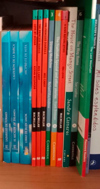 Libros en inglés escuela de idiomas