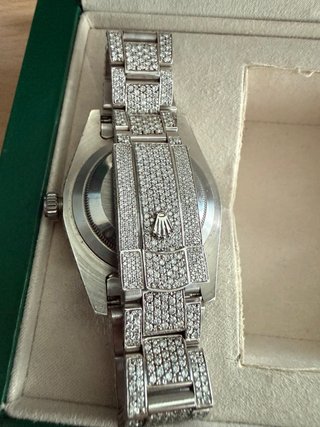 Rolex Datejust con diamantes