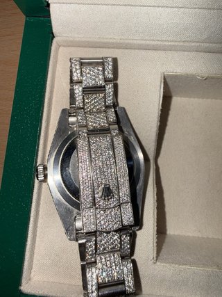 Rolex Datejust con diamantes