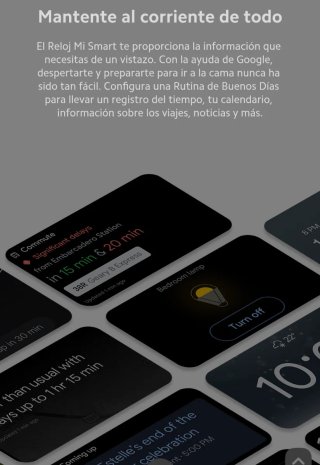 Xiaomi Smart clock despertador,altavoz interactivo