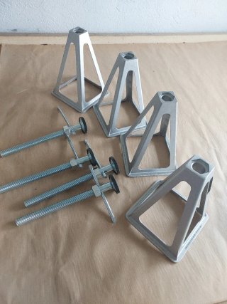 Borriquetas apoyo soportes caravana camper
