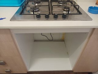 Cocina completa. Módulos inferiores y superiores.