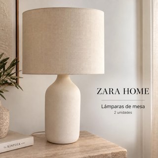 Lámparas de mesa Zara Home (2 unidades)