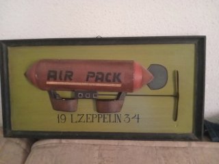 Cuadro en relieve LZEPPELIN 1934