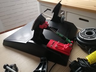 Pack Volante TS-PC con Aro F1 y Pedales T3pa mod
