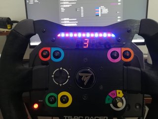 Pack Volante TS-PC con Aro F1 y Pedales T3pa mod