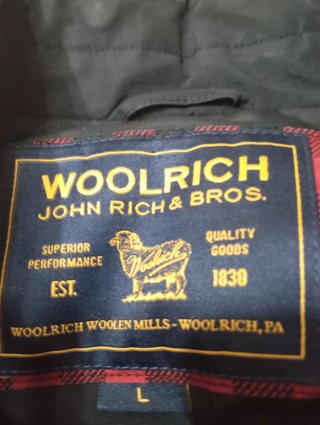 Giubbotto Woolrich nero