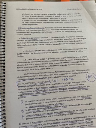 Teoría de los ingresos públicos