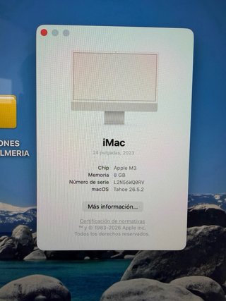 Imac 24” M3 8Gb Blanco