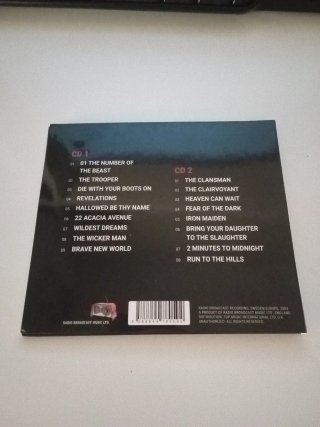 CD - Iron Maiden - Radio Broadcast Recording
