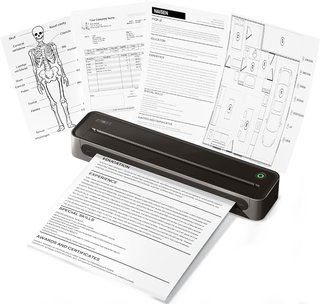 SIN ABRIR Impresora Térmica Sin Tinta A4 Portátil
