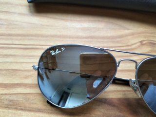 Gafas de Sol Ray-Ban Aviator Plateadas