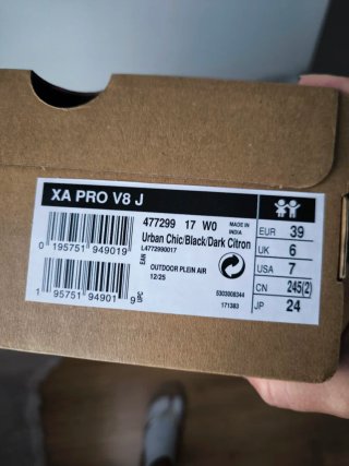 Zapatillas senderismo Salomon XA Pro