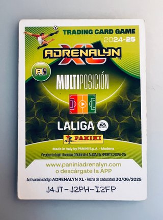 Lote 3 Cartas Panini Adrenalyn XL