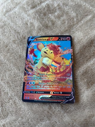 Cartas Pokémon Pikachu y más