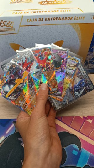 Pack 6 Cartas Pokémon ex