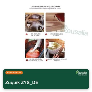 Zuquik parasol coche universal UV 145x79 cm