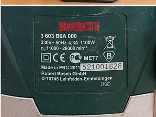 Fresadora Bosch POF 1100 AE – 1100 W