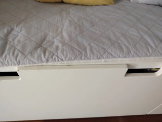 2 Baúles de Juguetes IKEA Blancos