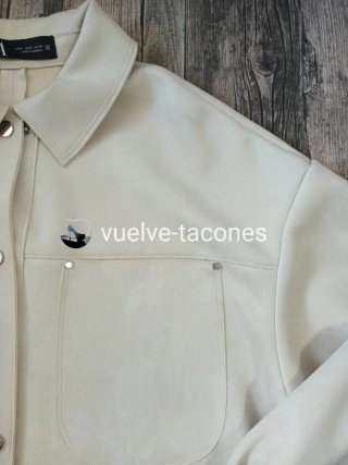 Chaqueta cropped ♡ Zara * talla M