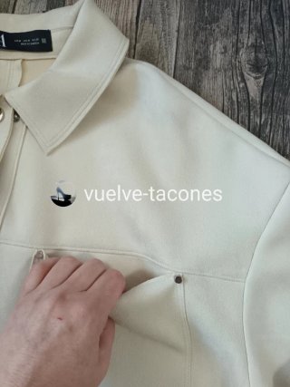 Chaqueta cropped ♡ Zara * talla M