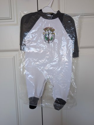 Body / Pelele Bebé Burgos CF Talla 0 Nuevo