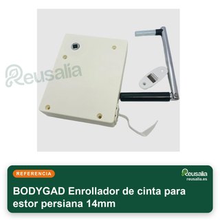 Enrollador de cinta para estor persiana 14mm
