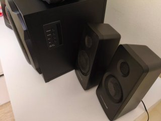 GX Trust Tytan 5.1 Altavoces Negro