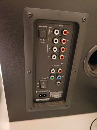 GX Trust Tytan 5.1 Altavoces Negro