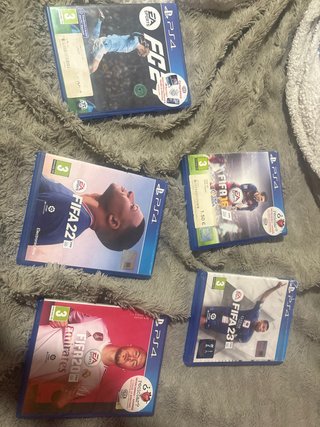 Lote 4 Juegos FIFA PS4