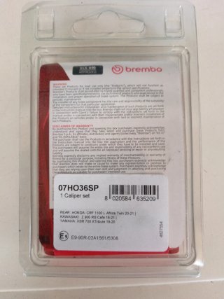 Pastillas de Freno Brembo 07HO36SP