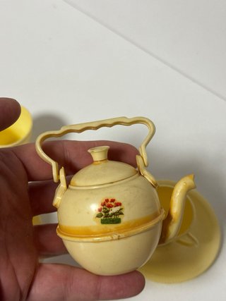 Juego de Té de Juguete Vintage Años 70