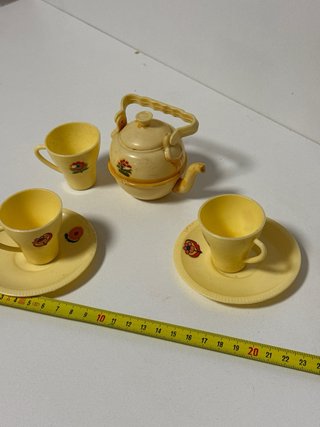 Juego de Té de Juguete Vintage Años 70