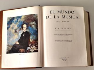 El Mundo de la Música, Espasa Calpe, 1962.