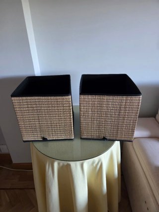 2 Cestas Ikea Kallax junco marino