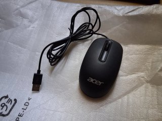 Teclado y Ratón Acer USB Negro