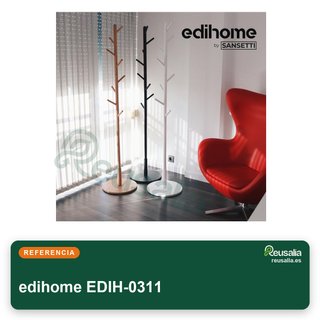 Perchero de madera ajustable 8 ganchos