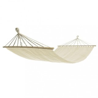 Amaca Relax in Cotone Beige da Giardino 200x150 cm