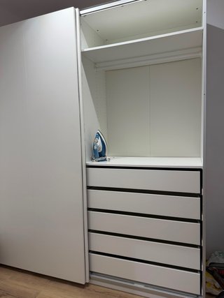 Armario PAX IKEA 200x60x230 Blanco