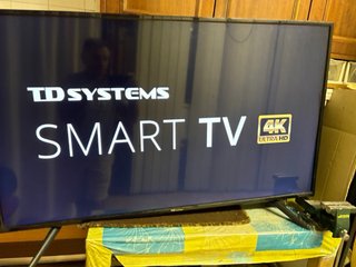 TV Smart 50” Negra (sin mando)