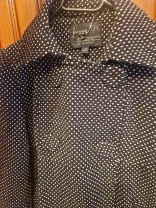 Abrigo Stradivarius Talla M Lunares