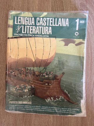 Libro Lengua Castellana 1 Bach Andalucía