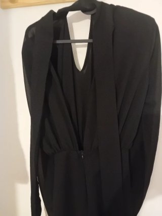 Mono de fiesta negro talla 38