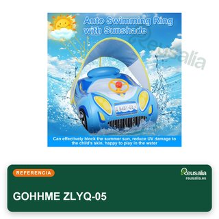 GOHHME flotador bebé coche con asiento