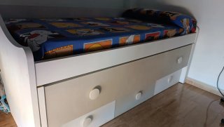 Cama Nido con Tres Cajones