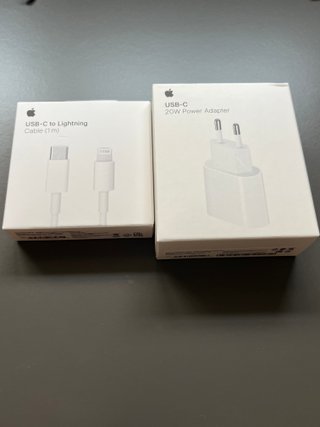 Cargador Apple 20W Lightning
